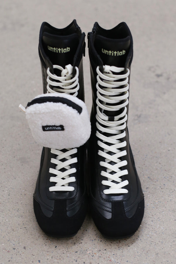 untitlab boxing boots UTB-UN0210101-HEI black